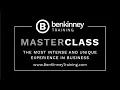 MasterClass with Ben Kinney