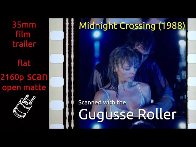 Midnight Crossing (1988) 35mm film trailer, flat open matte, 2160p