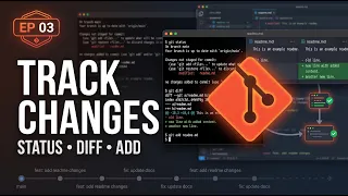 How Git Tracks Changes Git Status Diff Add Tutorial 2026