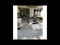 Christopher Knight Home Cape Coral Outdoor Loveseat Sofa with Tray Khaki s