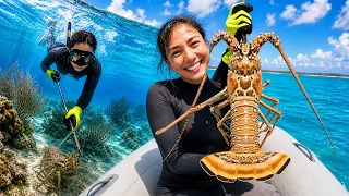 How She Speared Her First Lobster (Adventure Vacation Day 12)