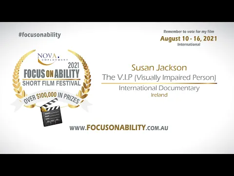 The V.I.P (Visually Impaired Person) film thumbnail