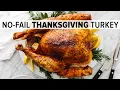 EASY THANKSGIVING TURKEY how to cook and carve the BEST turkey recipe