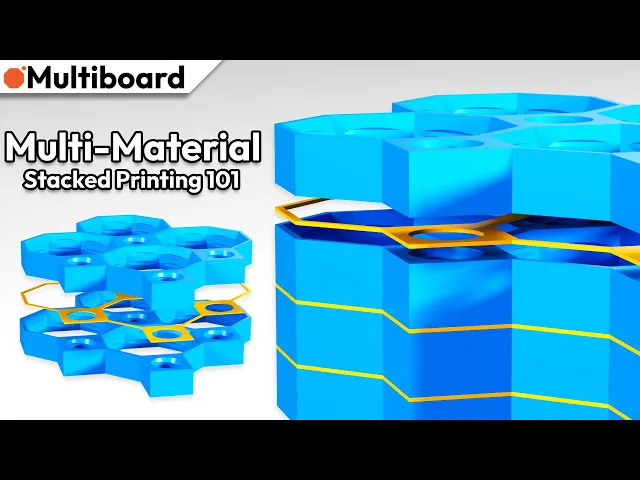 Multi-Material Stack - Test Print video thumbnail