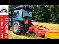 Tar River Drum Mower on an LS Tractor
