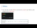 Python calculation code in Latex Handcalcs