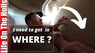 I need to get in, WHERE !  – CATAMARAN BUILD Ep210