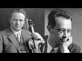 Schubert Fantasia for violin & piano in C major, Op.159, D.934(Busch,Serkin 1931)