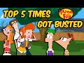 Download Lagu Top 5 Times CANDACE BUSTED PHINEAS and FERB
