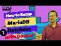 27-How to setup MariaDB Database with Docker - 1 Demo Docker Tutorial for Beginners Hindi
