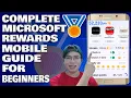Complete Microsoft Rewards Mobile Guide For Beginners Microsoft Rewards Mobile Tutorial