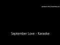 Download Lagu September Love - Cover