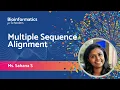 Multiple Sequence Alignment Ms Sahana S