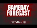 GC Gameday Weather Forecast Clemson South Carolina Gamecocks