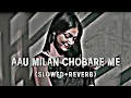 Download Lagu Aau Milan Chobare Me (Slowed and Reverb) Lofi Song | Haryanvi Song | New Haryanvi Song Lofi #song