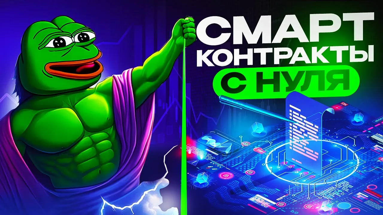 СМАРТ-КОНТРАКТЫ С НУЛЯ - История и Написание!: video thumbnail