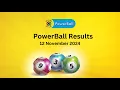 PowerBall Results for 12th November 2024 - Check Your Winning Numbers