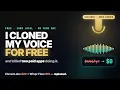 I Cloned My Voice for Free with VoiceBox and Killed Two Apps