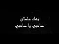 بهاء سلطان - صاحبي يا صاحبي (Lyrics Video)