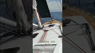 What it’s like to sail from Port Ginesta on the Stem 50… #luxuryyachtlife #sailingyacht #sailing