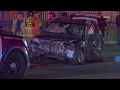 SIG Alert DUI Crash Ends With One Patient On Life Support 1 of 2 in East Village