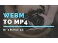 Lagu Converteer gratis en eenvoudig webm naar mp4 video bestand