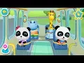 Lagu ❤ Kleine Panda schoolbus | Winkelen, kostuumshow, spelen met speelgoed | BabyBus spel