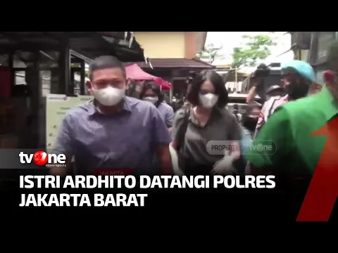 Datangi Polres Metro Jakarta Barat, Istri Ardhito Pramono Bungkam ke Awak Media