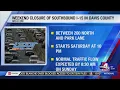 UDOT advises drivers of full southbound I-15 closure in Davis County