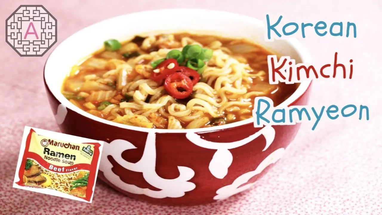 Transform Maruchan Ramen into Korean Kimchi Ramyeon   Aeri