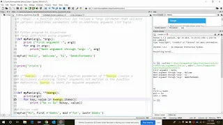 Arbitrary Arguments List - Python