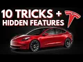 TEN Tricks Hidden Features on Tesla Model 3