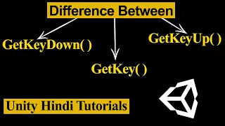 GetKeyDown GetKey GetKeyUp in Unity3D GetButtonDown GetButton GetButtonUp