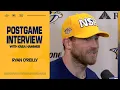 Ryan O Reilly Postgame Interview - Oct 9 2025