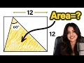 This Geometry Puzzle Looks EASY Until You Notice One Key Angle