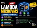 AWS Lambda MicroVMs Explained Live Demo The Future of Serverless