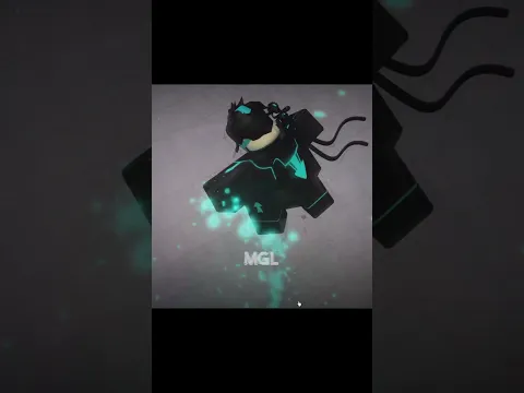 Slide your FINGER along the ROBLOX logo - The Strongest Battlegrounds Edit