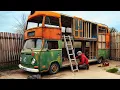 Download Lagu Man turns wrecked bus into luxury caravan! Made by @enancinar
