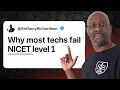 NICET Level 1 Pass Rate Spike What Changed