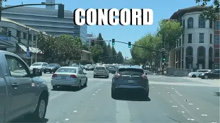 CONCORD CALIFORNIA DRIVE TOUR REAL ESTATE OF CALIFORNIA