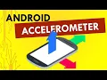 Android Studio Phone Accelerometer Shake Sensor and Line Graph