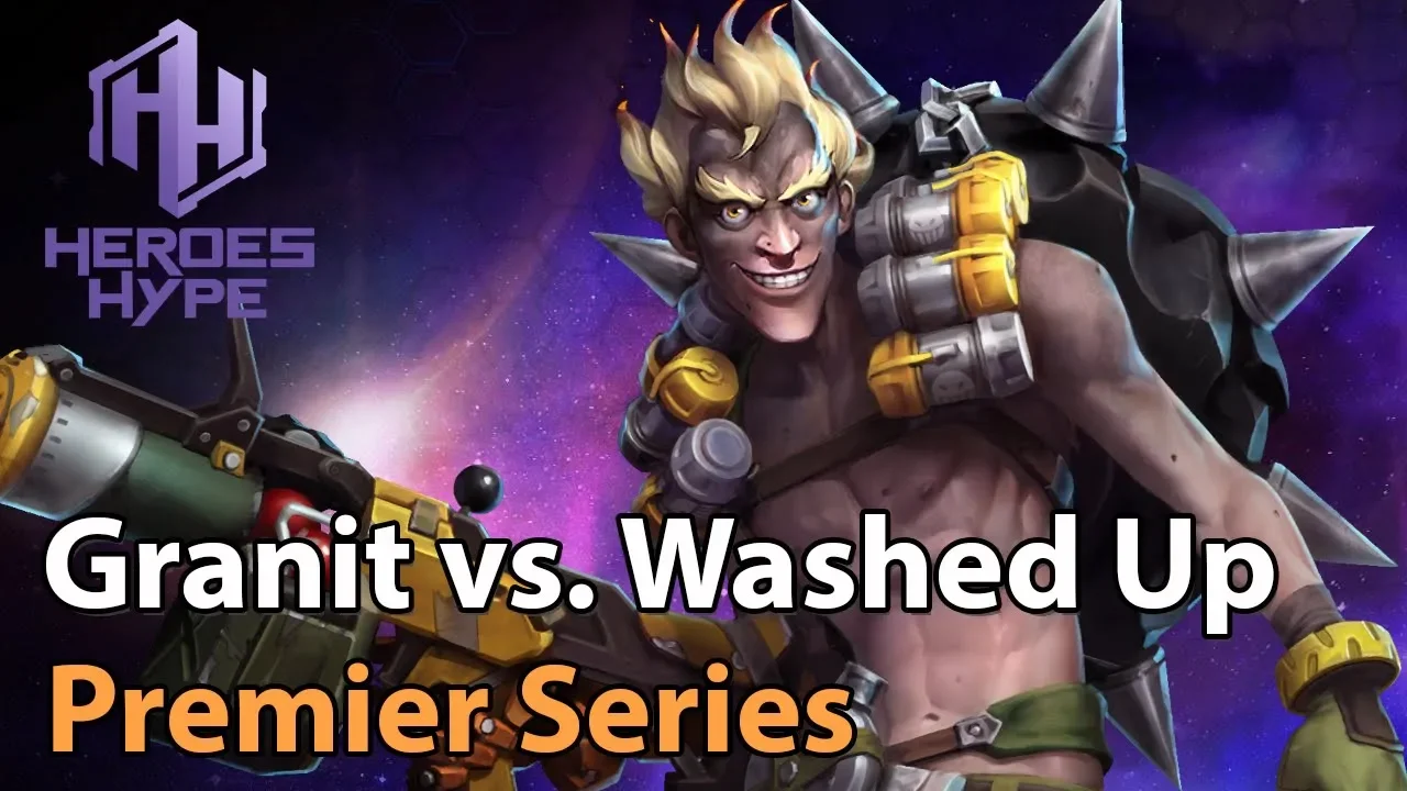 ► Heroes of the Storm: Washed Up vs. Granit Gaming - HeroesHype Premier Series