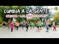 CUMBIA A LA GENTE - Guaynaa y Los Angeles Azules / Coreografía de ZUMBA / BRENDA HARRISON
