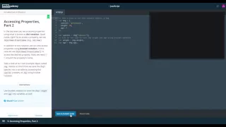 codecademy-Introduction to Objects I 1-1 1-20