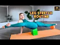 Lagu Forward Folds \u0026 Hamstring Stretch! Quick Gymnast Flow for Leg Flexibility (4K)