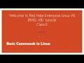 Basic Commands in Linux RHEL-8 part - 3