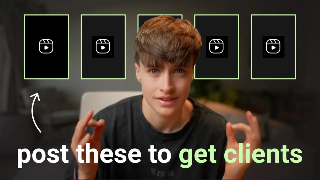 Outline Video 5 *real* content examples to attract high ticket clients