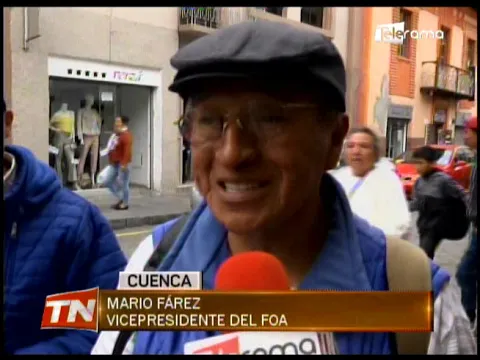 Marcha en contra de la minería y construcción de hidroeléctrica