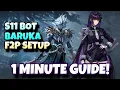 Download Lagu 1 MINUTE F2P GUIDE | BARUKA BATTLEFIELD OF TIME [SOLO LEVELING: ARISE]
