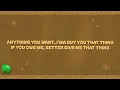 Davido, NO11 - Gimme Dat Ting (Lyrics)